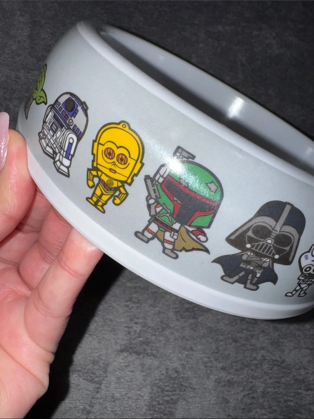 Star Wars - NWT Pet Bowl with Star Wars Characters